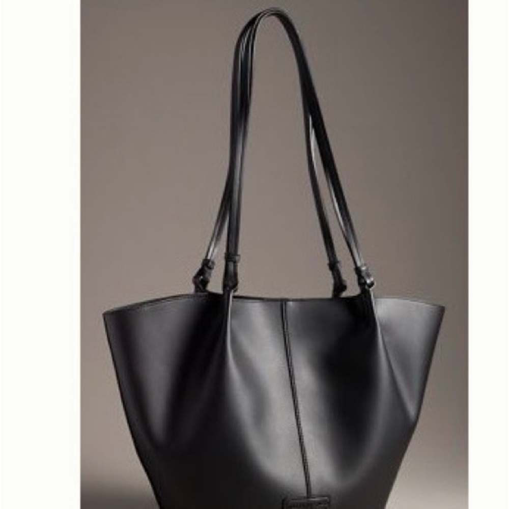 Elegant Black Anthropologie Tote Bag
